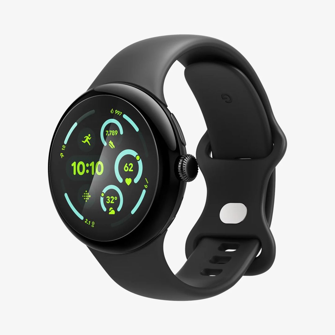 Spigen EliteShield EZ Fit Screen Protector for Google Pixel Watch 4/3 (41mm) 2 pack