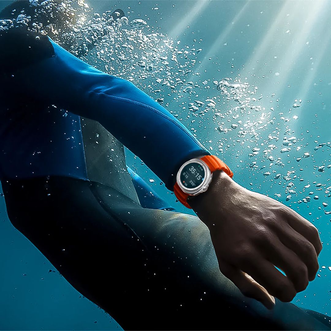 Spigen Silicone Band for Samsung Galaxy Watch 8 46mm/44mm/40mm Orange