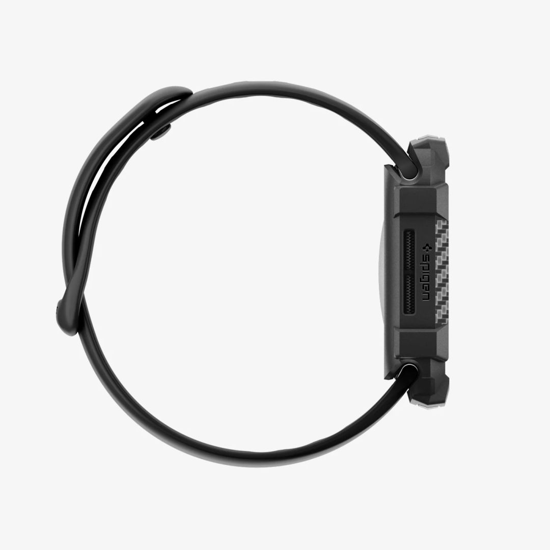 Spigen Rugged Armor 2 case for Apple Watch 11 42mm Matte Black