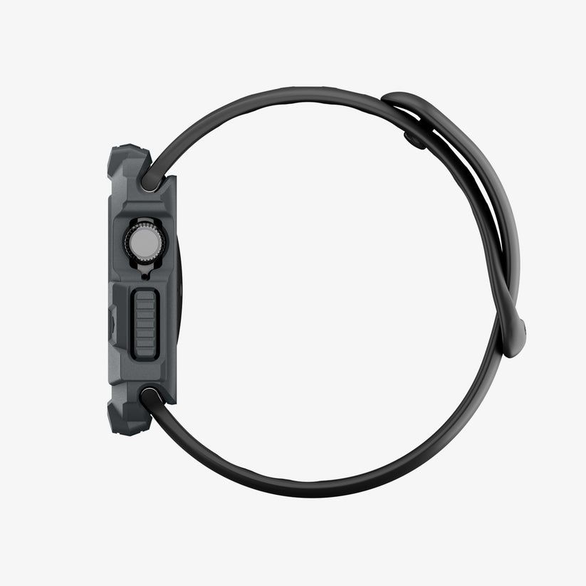 Spigen Rugged Armor 2 Band for Apple Watch 11 46mm Matte Black
