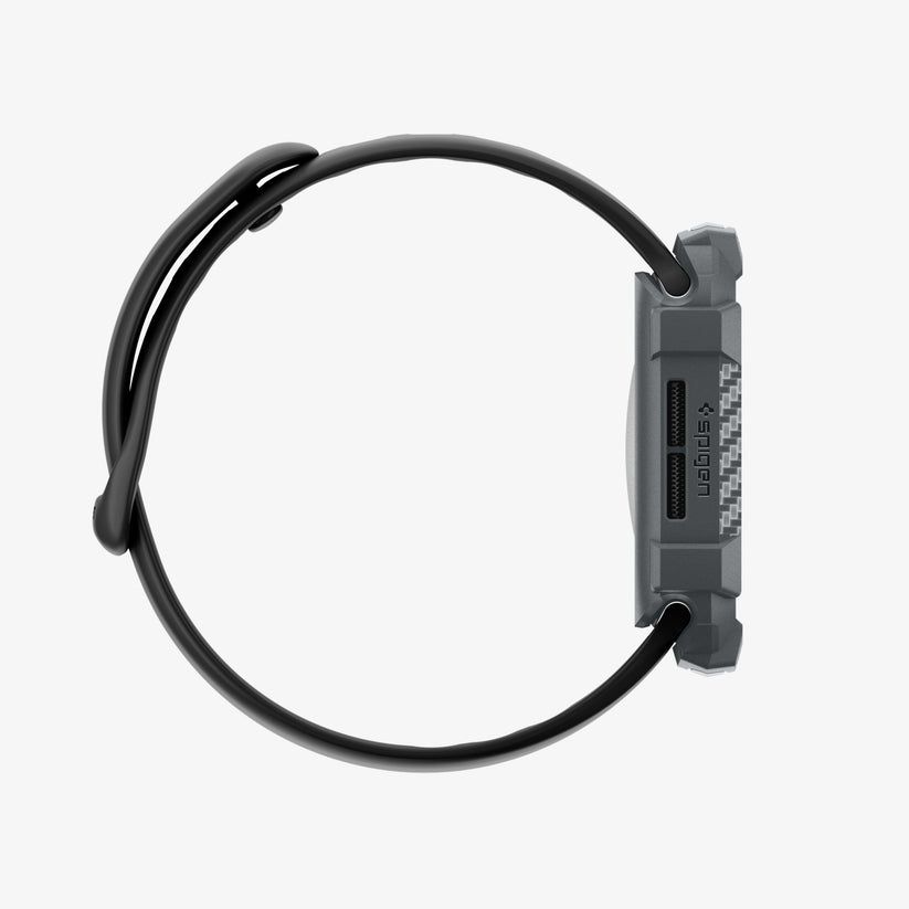 Spigen Rugged Armor 2 Band for Apple Watch 11 46mm Matte Black