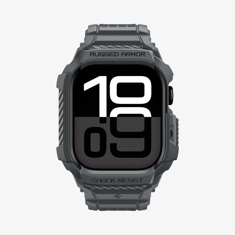 Spigen Rugged Armor Pro 2 for Apple Watch 11 46mm Dark Grey