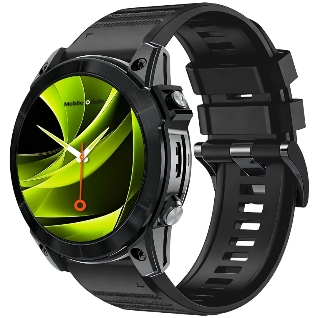 Mobile Origin Easy Strap Silicone ES2 Quick Fit for Garmin 20mm Black