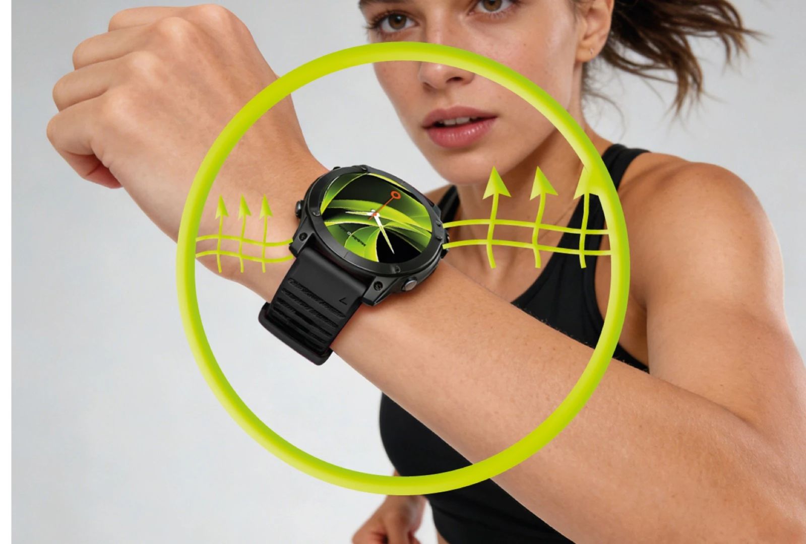 Mobile Origin Easy Strap Silicone ES2 Quick Fit for Garmin 20mm Orange