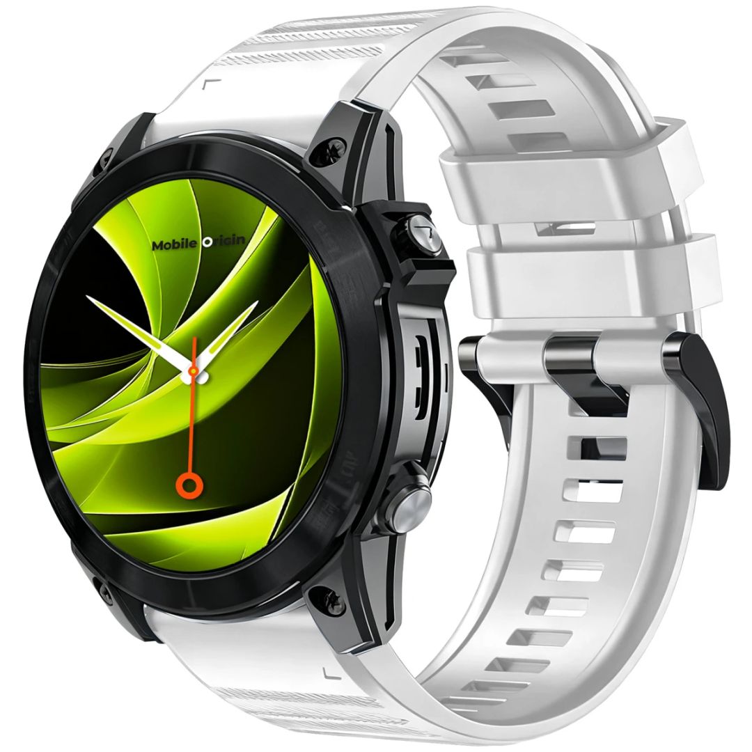 Mobile Origin Easy Strap Silicone ES2 Quick Fit for Garmin 26mm White