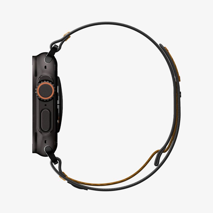 Spigen Athlex Air 2 Active Band for Apple Watch 49mm/46mm/45mm/44mm Black Orange