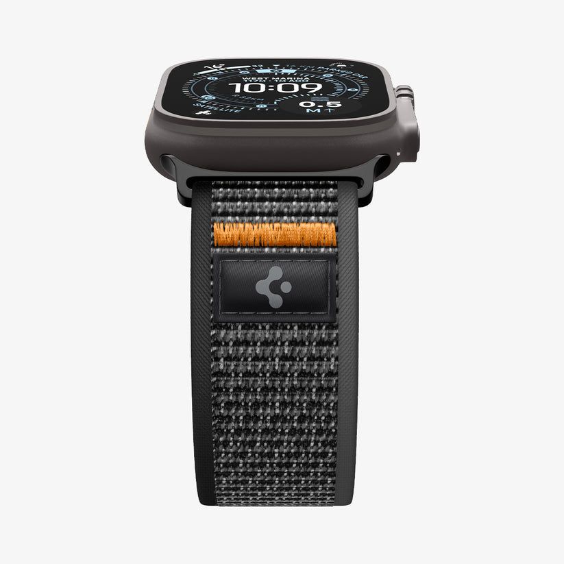 Spigen Athlex Air 2 Active Band for Apple Watch 49mm/46mm/45mm/44mm Black Orange