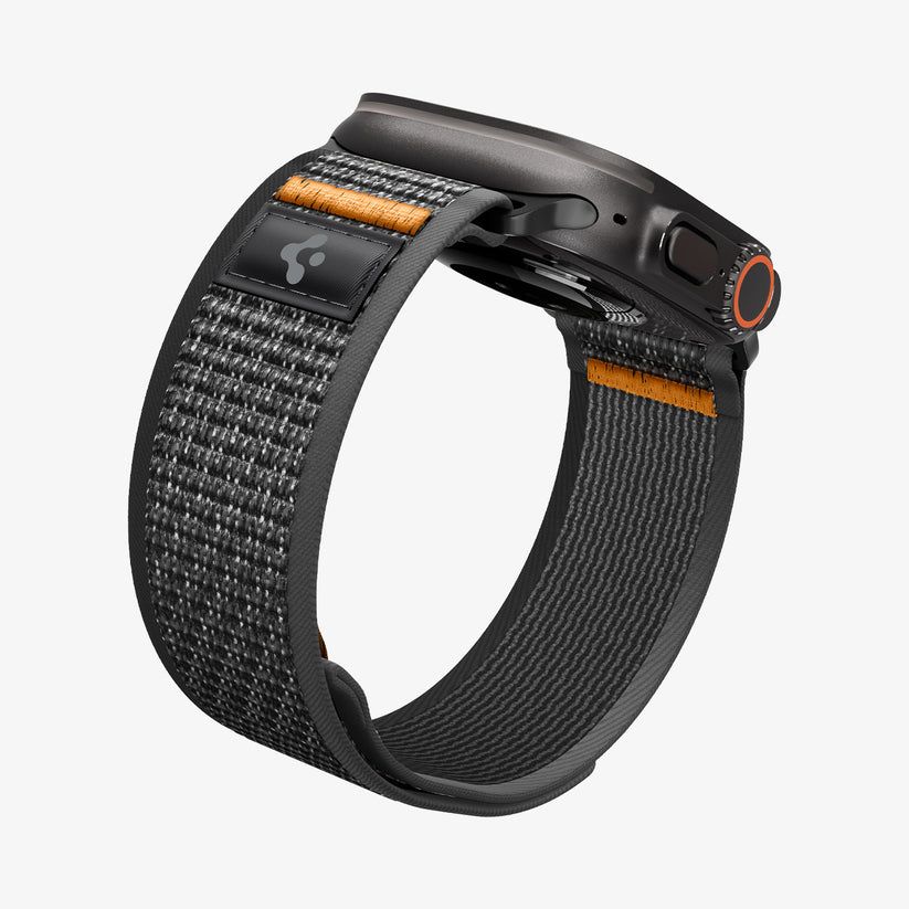 Spigen Athlex Air 2 Active Band for Apple Watch 49mm/46mm/45mm/44mm Black Orange