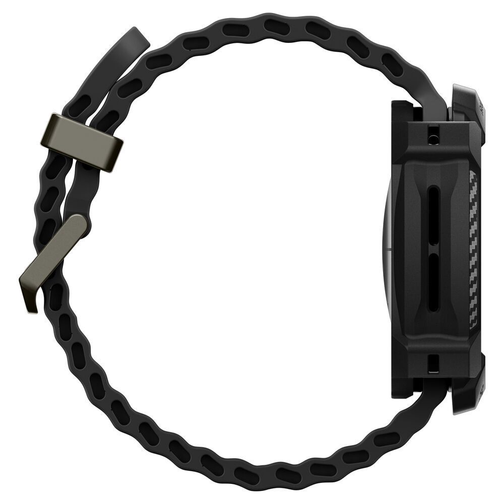 Spigen Rugged Armor case for Samsung Galaxy Watch Ultra 2 47mm Black