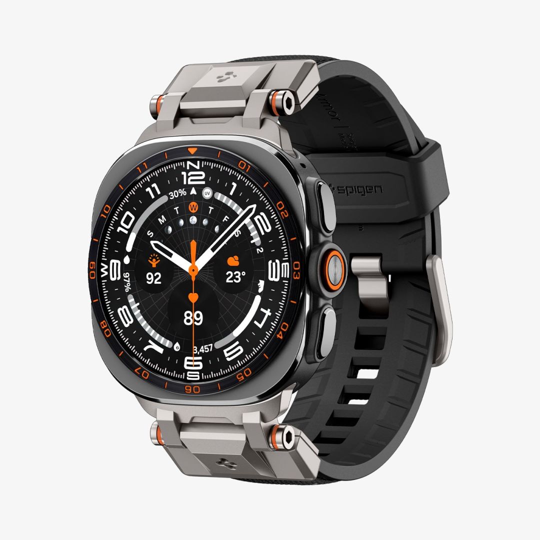 Spigen DuraPro Armor Band for Samsung Galaxy Watch Ultra 2/1 47mm Black