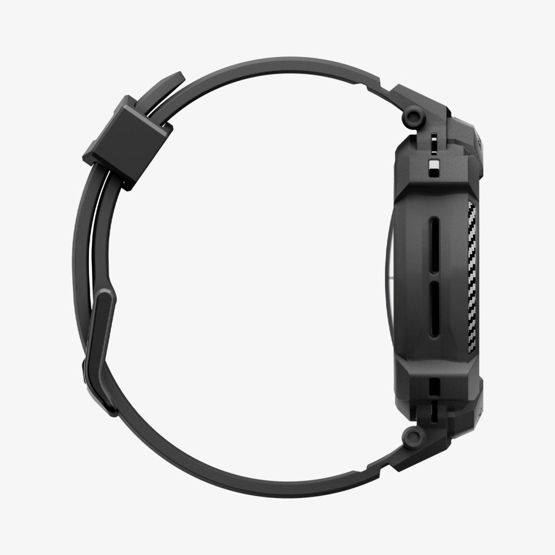 Spigen Rugged Armor Pro Band for Samsung Galaxy Watch Ultra 2 47mm Matte Black