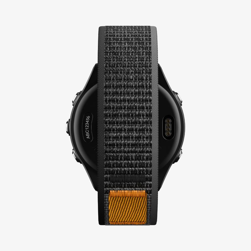 Spigen Athlex Air Active Band for Garmin Quick Release 22mm Black/Orange