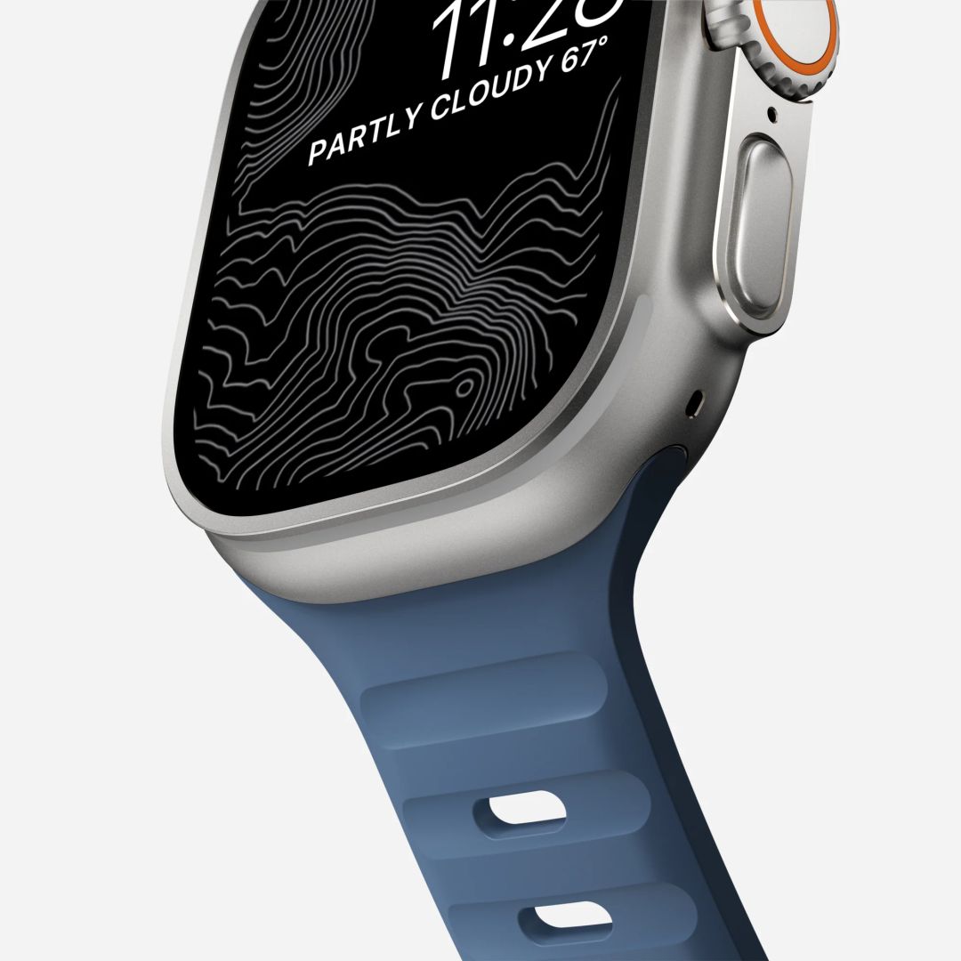 Nomad Sport Strap M/L for Apple Watch 49mm/46mm/45mm/44mm/42mm Blue