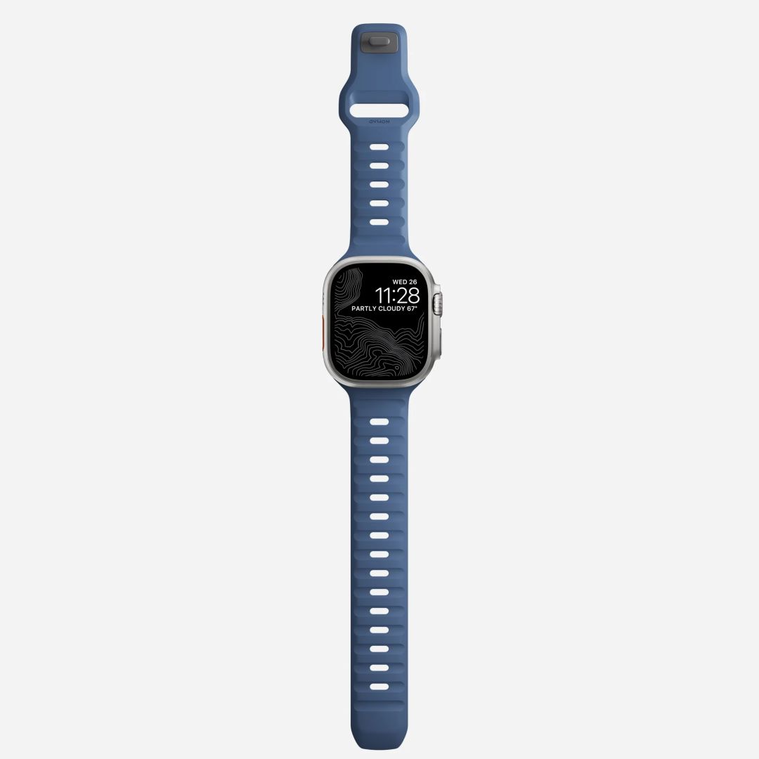 Nomad Sport Strap M/L for Apple Watch 49mm/46mm/45mm/44mm/42mm Blue