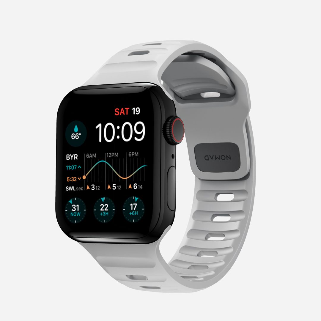 Nomad Sport Strap S/M for Apple Watch 42mm/41mm/40mm/38mm Grey