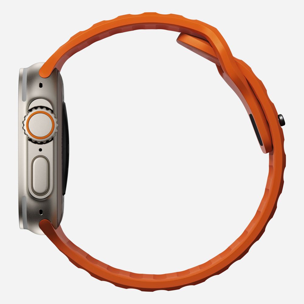 Nomad Sport Strap M/L Apple Watch 49mm/46mm/45mm/44mm/42mm Ultra Orange