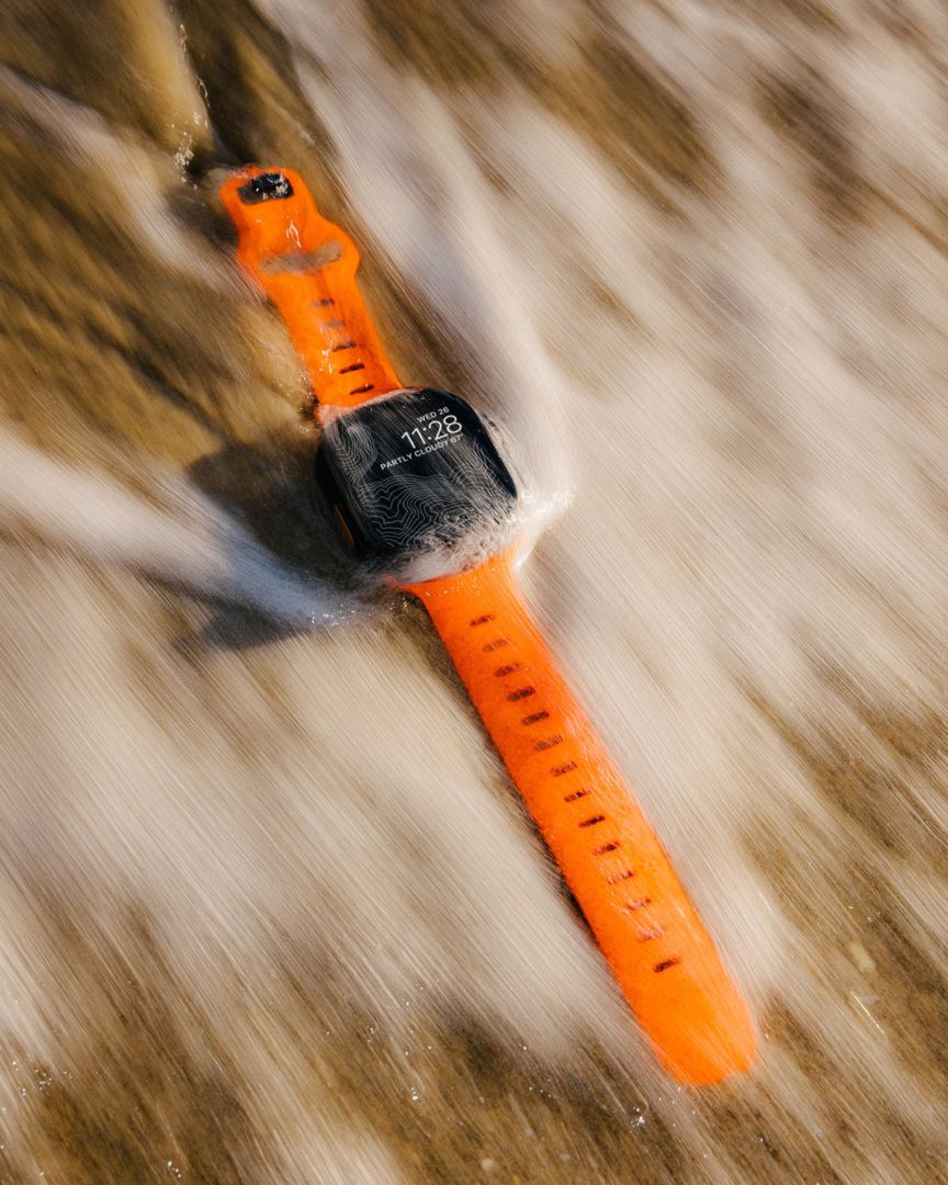 Nomad Sport Strap M/L Apple Watch 49mm/46mm/45mm/44mm/42mm Ultra Orange