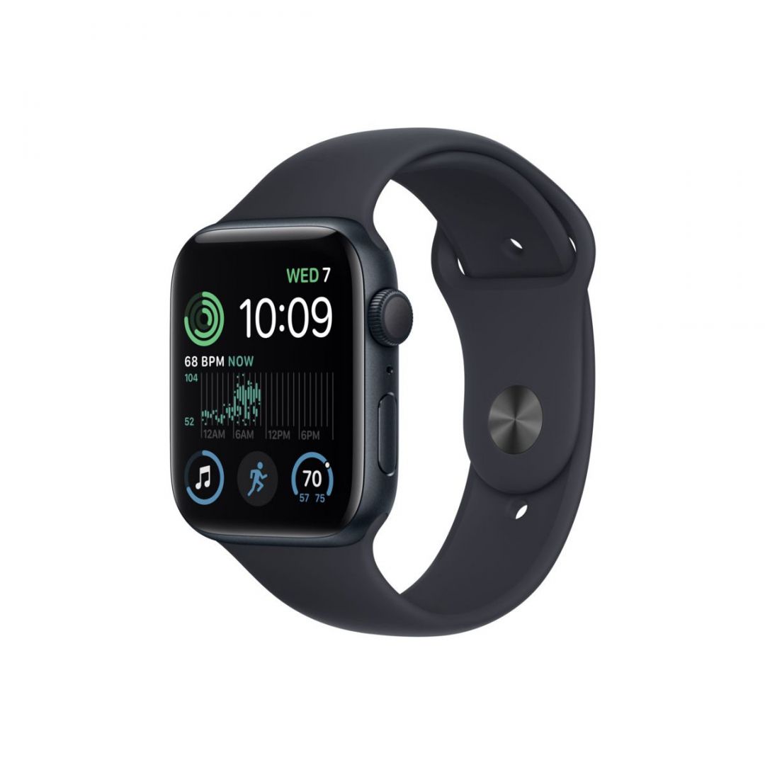 Apple Watch SE2 GPS 44mm Midnight Aluminium Case with Midnight Sport Band