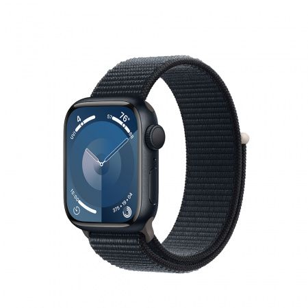 Apple Watch S9 GPS 41mm Midnight Alu Case with Midnight Sport Loop