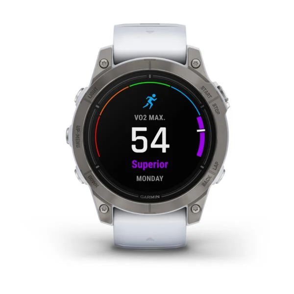 Garmin Epix Pro Gen 2 42mm Titanium with Whitestone Band
