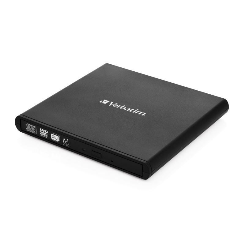 Verbatim External Slimline DVD-Writer Black BOX