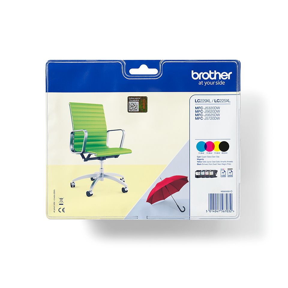 Brother LC229XL Multipack tintapatron