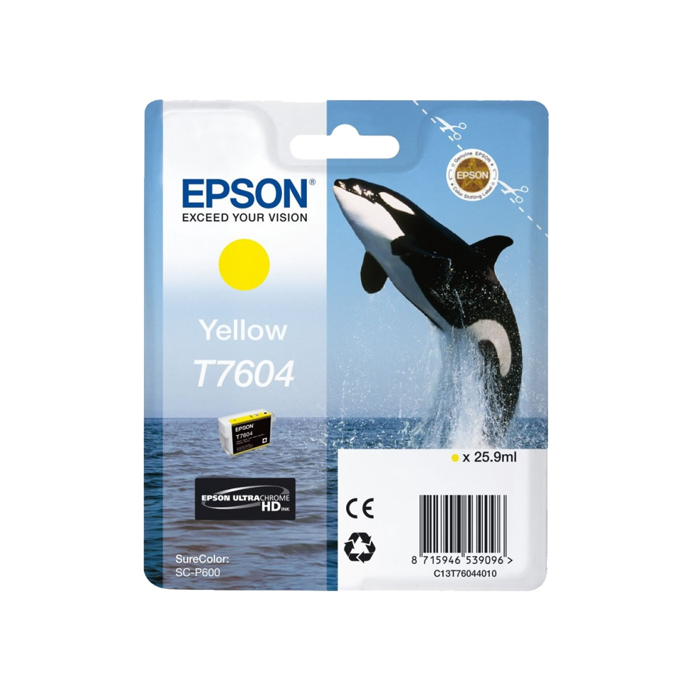 Epson T7604 Yellow