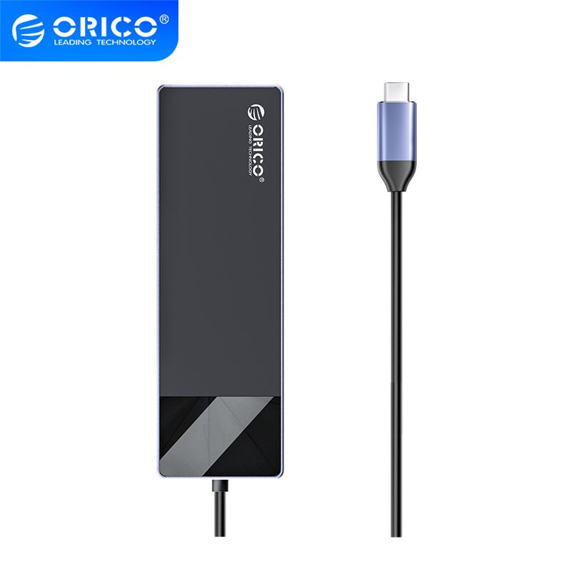 Orico DM-9P-BK-BP 9in1 USB3.0 Type-C Multifunctional Docking Station Gray