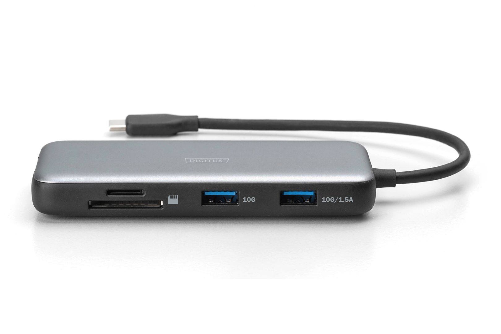 Digitus 7in1 USB-C Docking Station Black