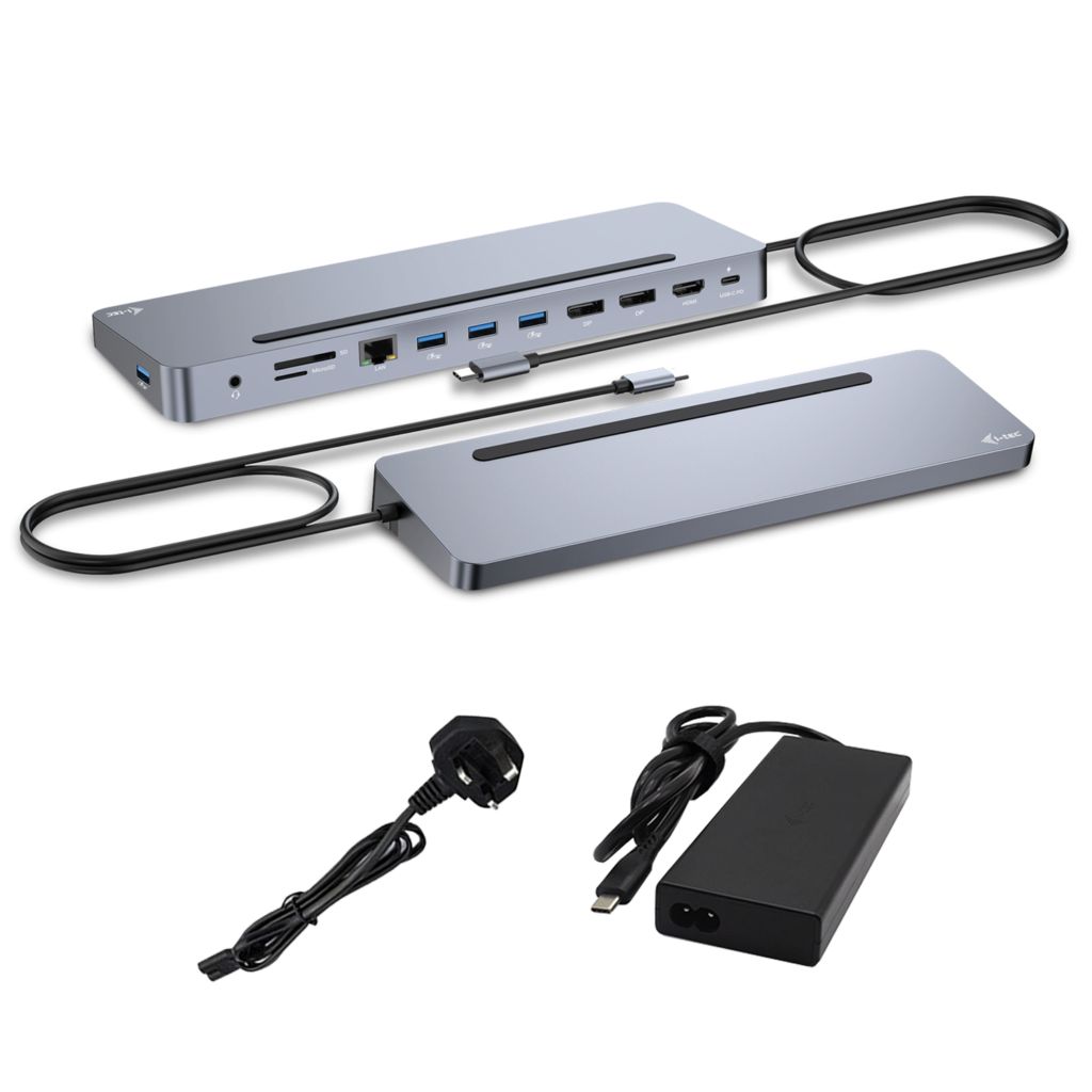 I-TEC USB-C Ergo 3x 4K Display Docking Station
