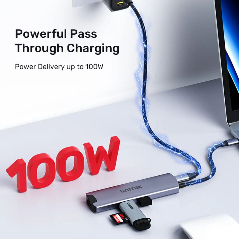 Unitek 6-in-1 Multiport USB-C HUB