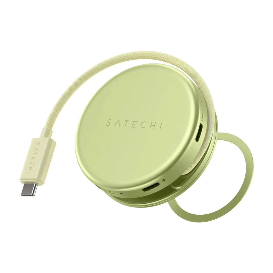 Satechi OntheGo 5-in-1 Multiport Adapter Citrus