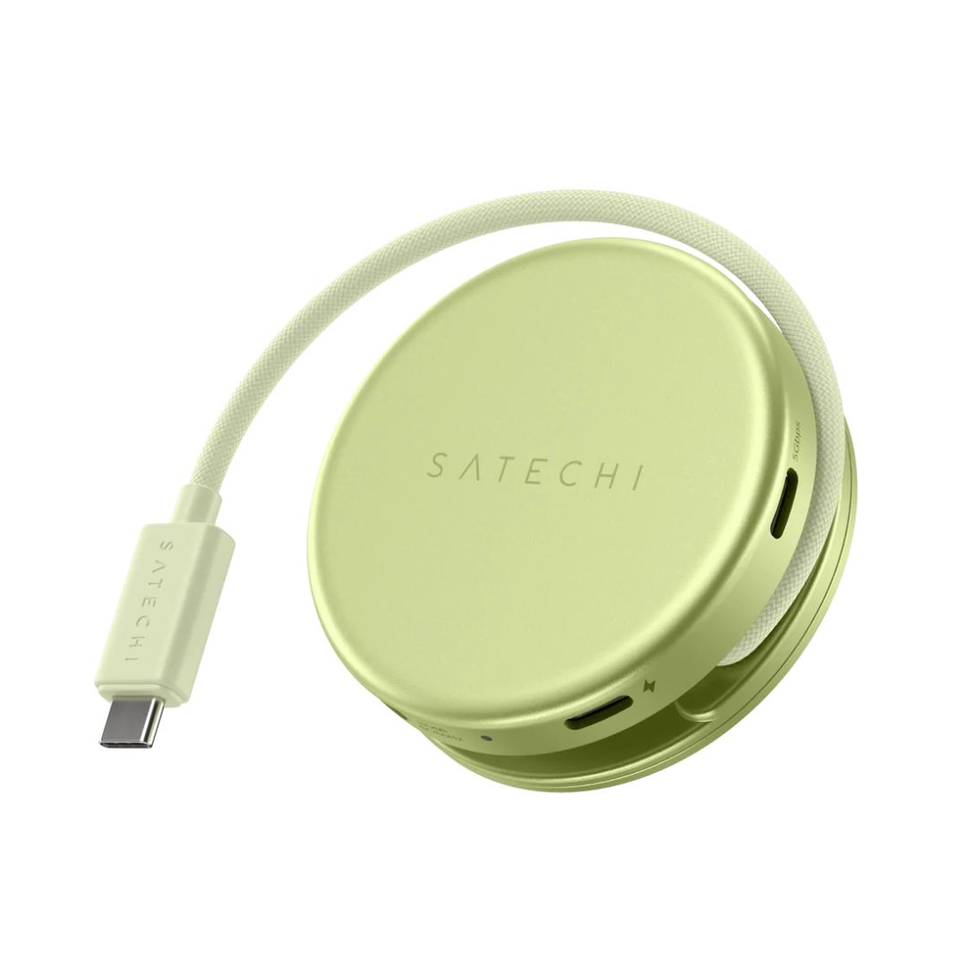 Satechi OntheGo 5-in-1 Multiport Adapter Citrus