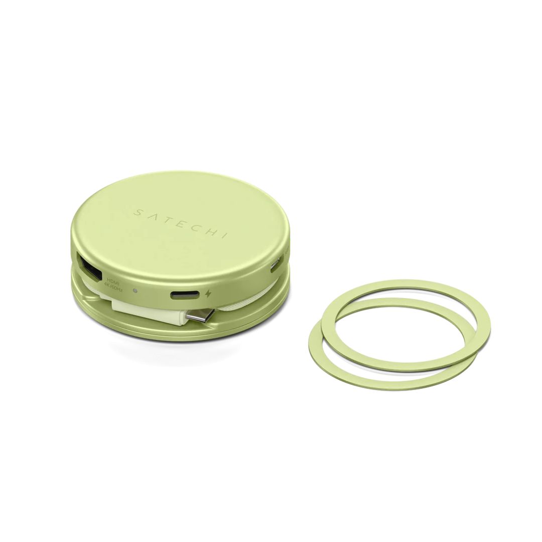 Satechi OntheGo 5-in-1 Multiport Adapter Citrus