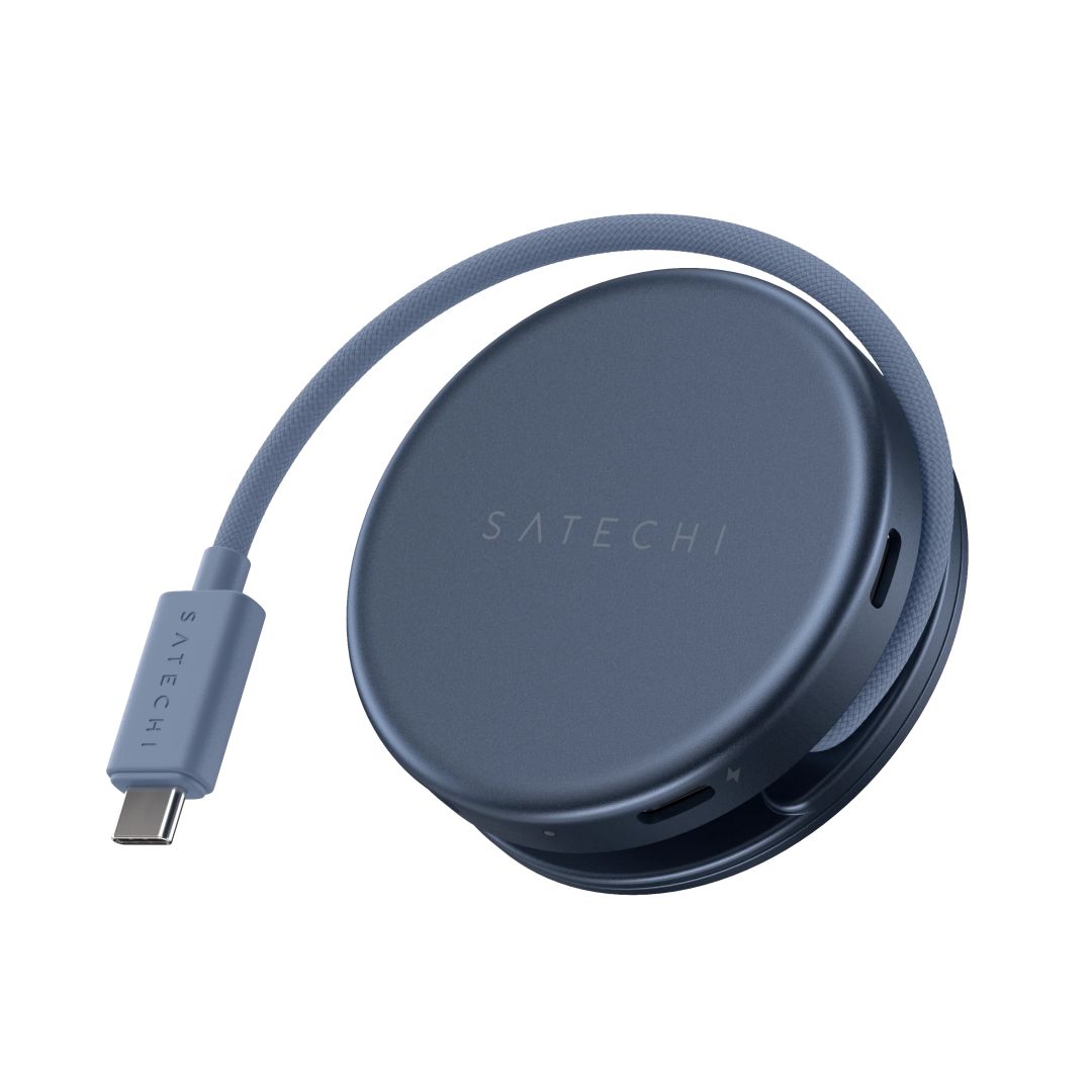 Satechi OntheGo 5-in-1 Multiport Adapter Indigo