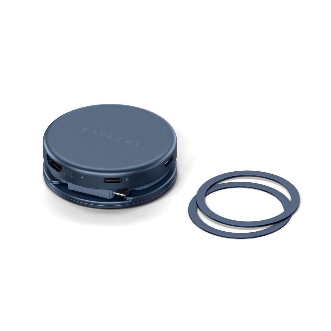 Satechi OntheGo 5-in-1 Multiport Adapter Indigo