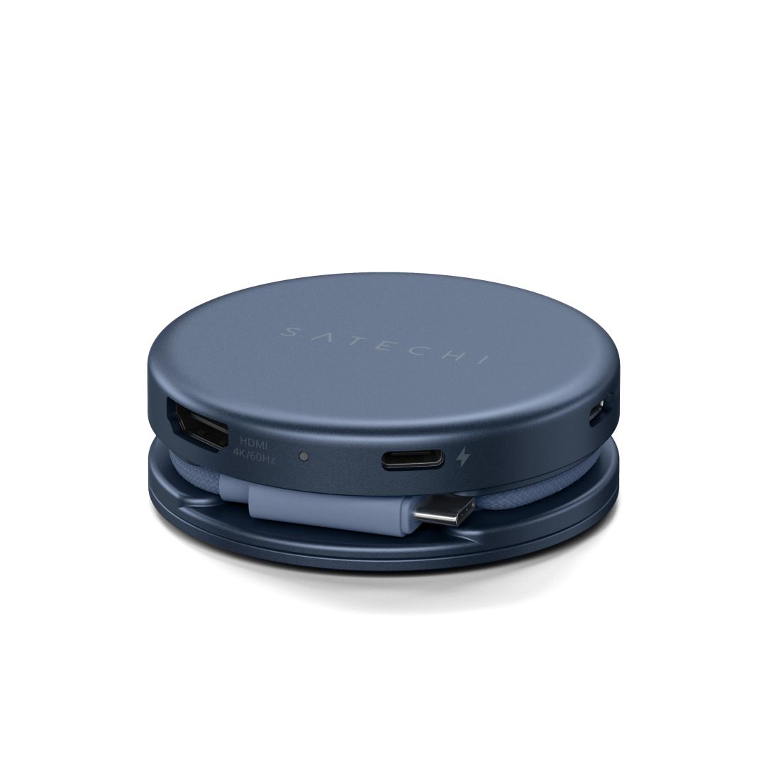 Satechi OntheGo 5-in-1 Multiport Adapter Indigo