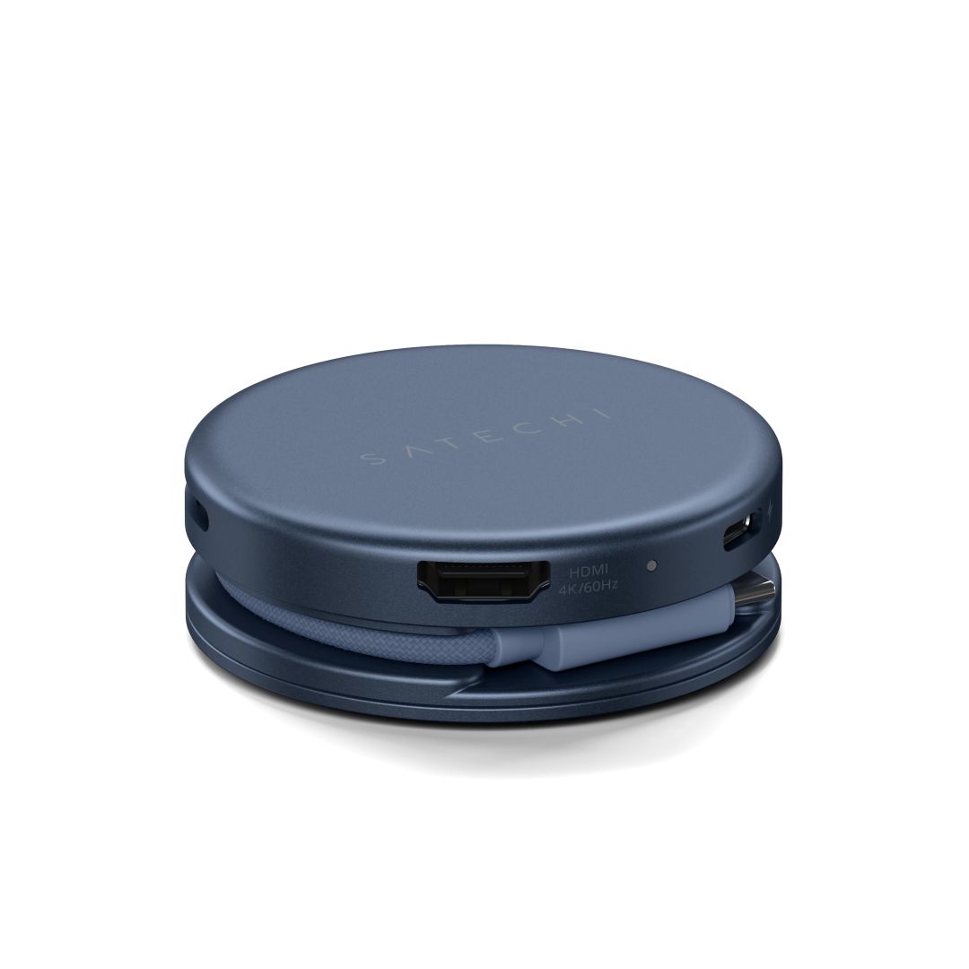 Satechi OntheGo 5-in-1 Multiport Adapter Indigo