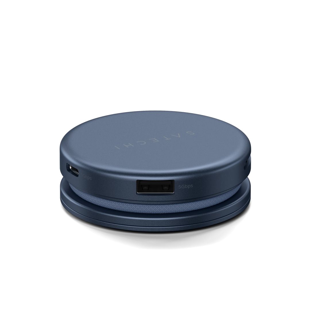 Satechi OntheGo 5-in-1 Multiport Adapter Indigo
