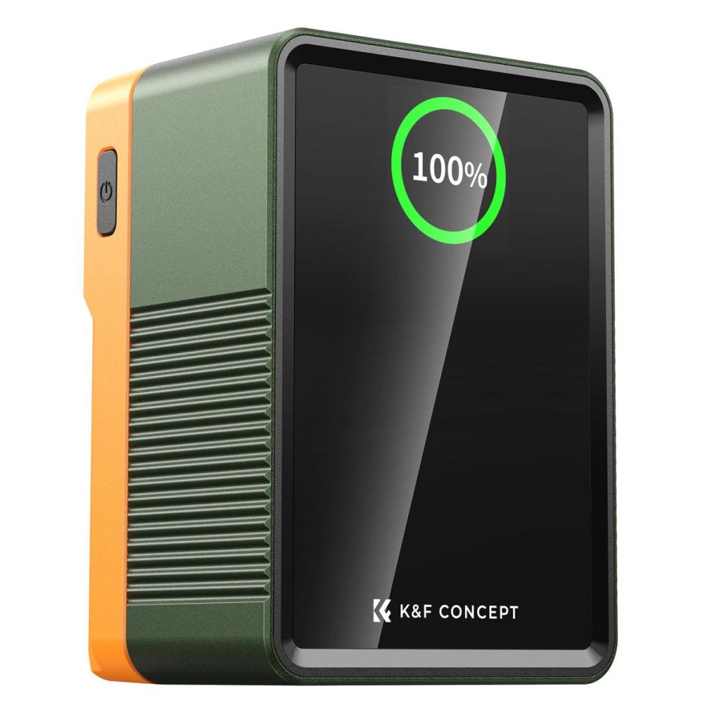 K&F Concept V-Mount Mini Pro 6700mAH Powerbank Green