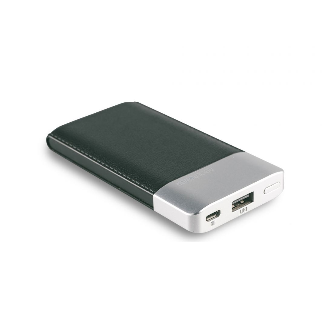 Realpower PB-4000 Fashion 4000mAh PowerBank Black