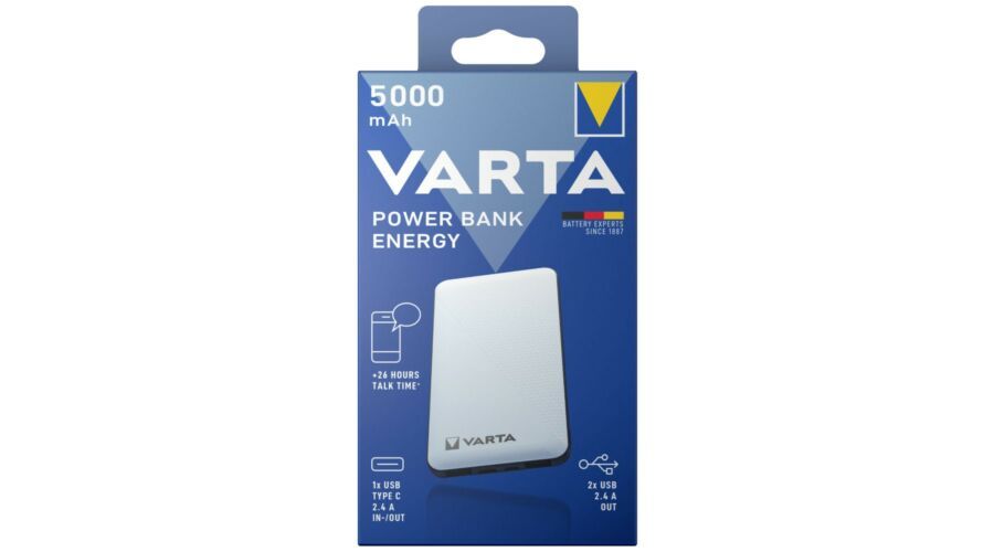 Varta Energy 5000mAh PowerBank White