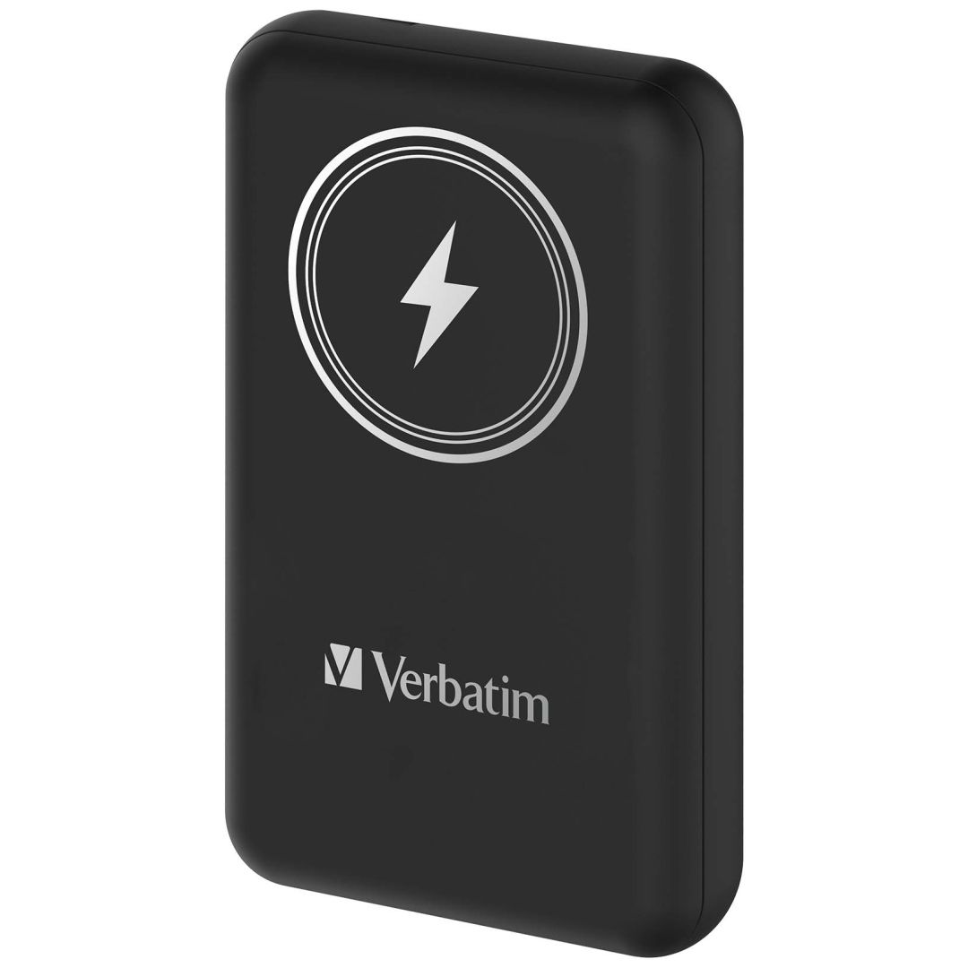 Verbatim Charge 'n' Go Magnetic Wireless 10000mAh PowerBank Black