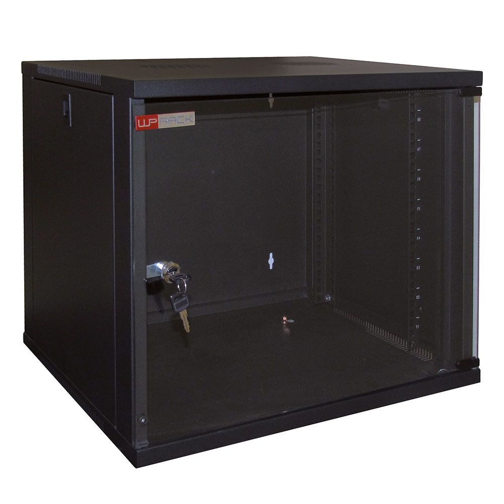 WP WPN-RWA-06606-B Falra szerelhető Rackszekrény Black