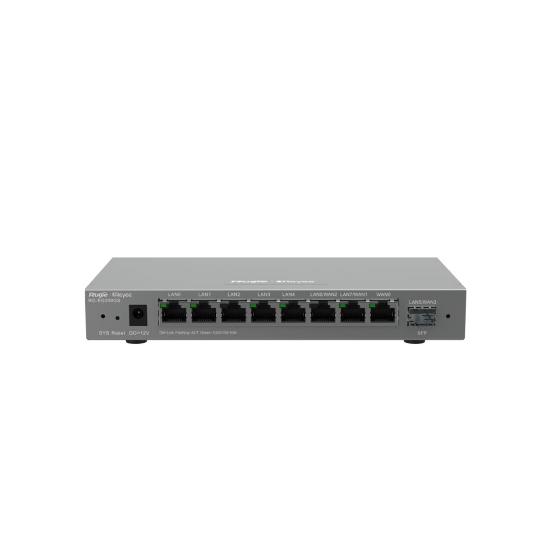 Reyee Ruijie RG-EG209GS 9-Port Gigabit Cloud Managed SFP Router
