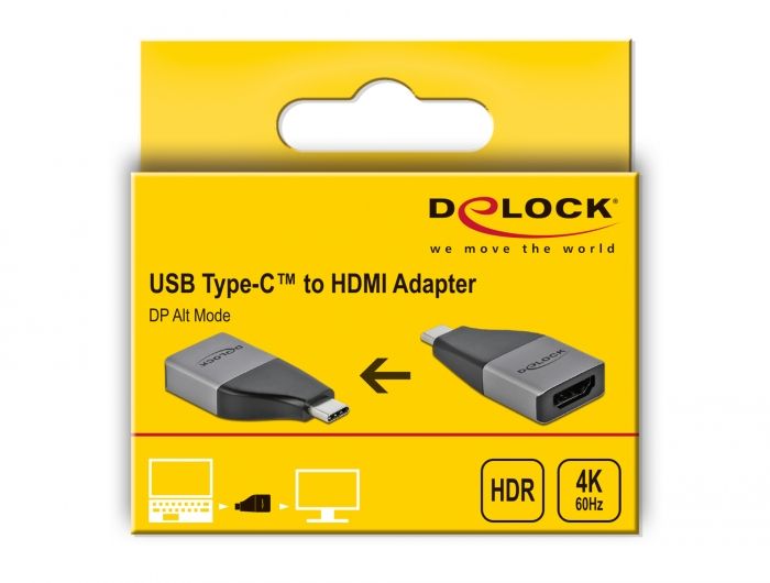 DeLock USB Type-C to HDMI Adapter