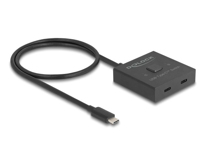 DeLock USB 10 Gbps USB Type-C Switch 2 to 1 bidirectional 8K