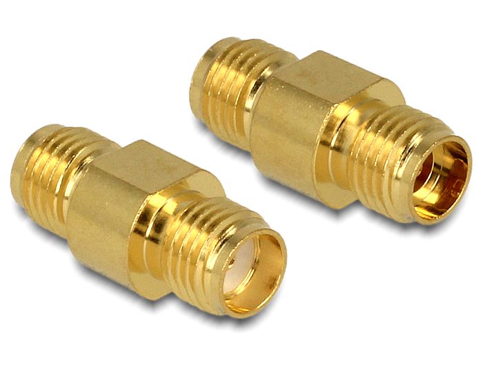 DeLock Adapter SMA jack > SMA jack