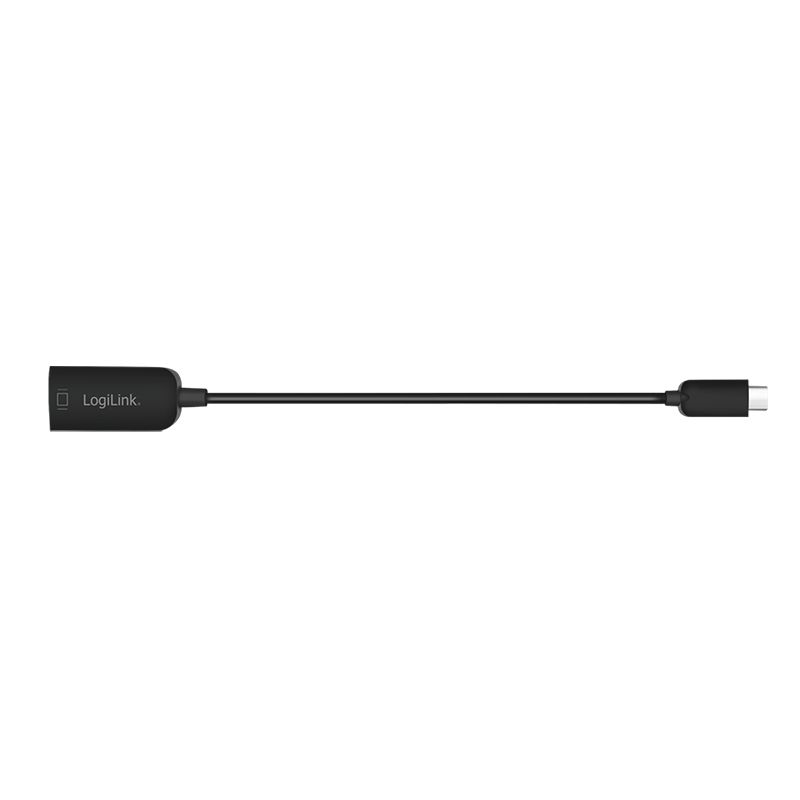Logilink USB Type-C adapter C/M to HDMI-A/F 4K/30 Hz 0,15m Black