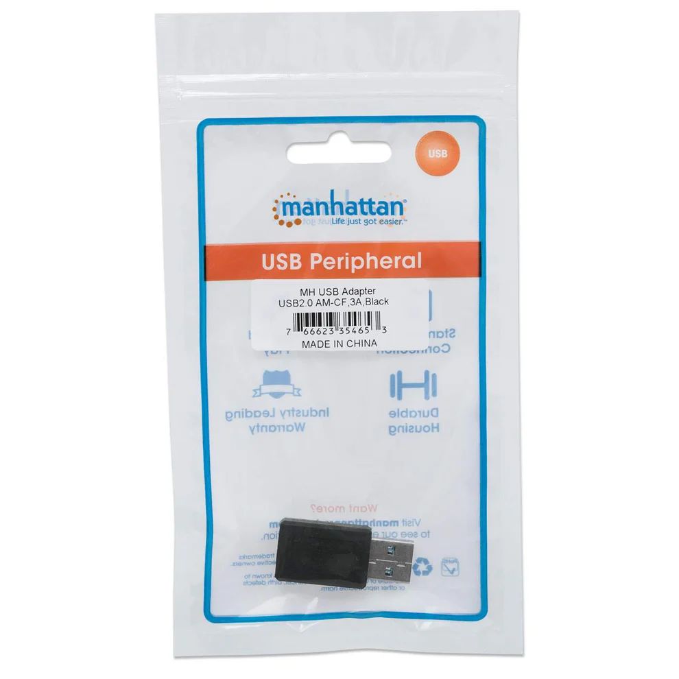 Manhattan USB 2.0 Type-C to Type-A Adapter